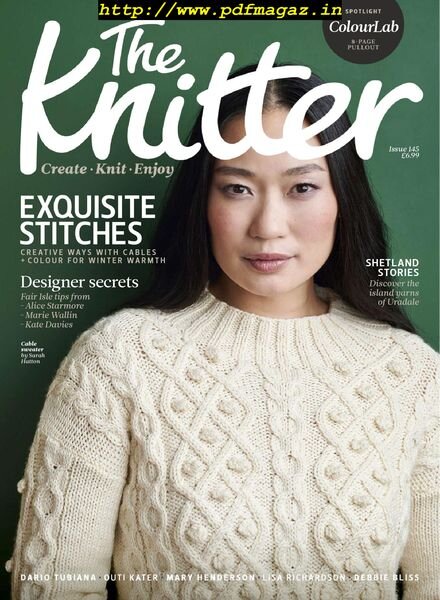 The Knitter – December 2019 Cover