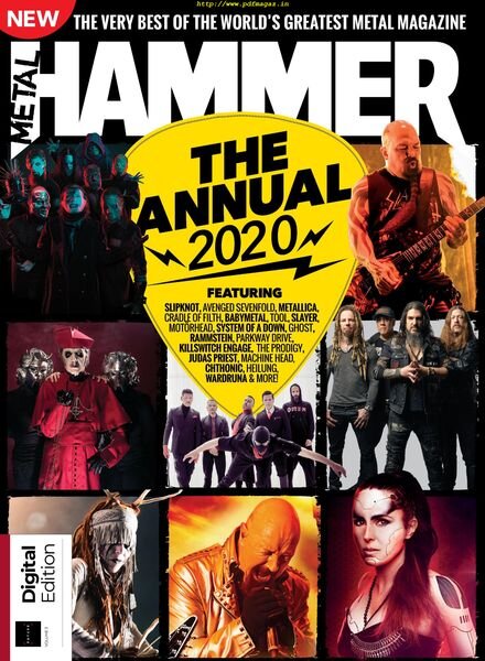 The Metal Hammer Annual – December 2019 Cover