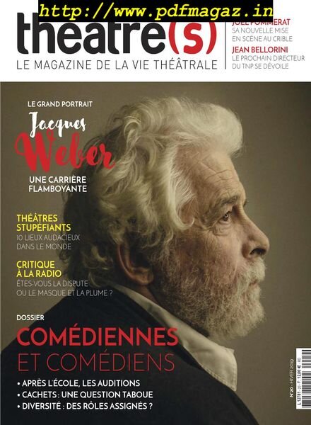 Theatres Magazine – decembre 2019 Cover