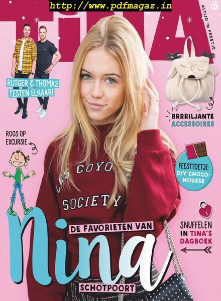Tina Netherlands – 12 december 2019 Cover