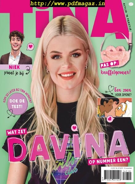 Tina Netherlands – 14 november 2019 Cover