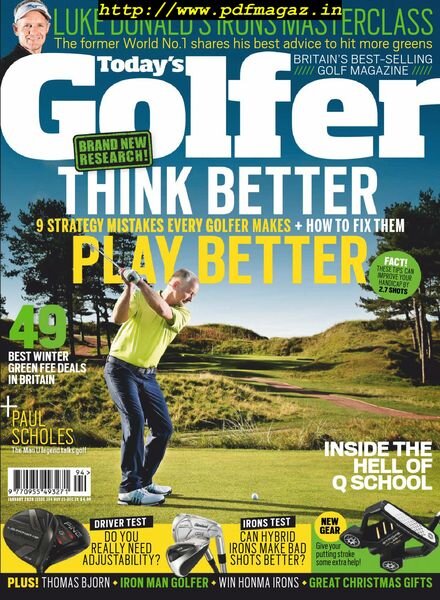 Today’s Golfer UK – January 2020 Cover