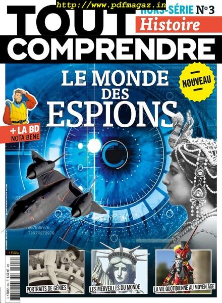 Tout Comprendre – Hors-Serie Histoire – Le Monde des espions 2019 Cover