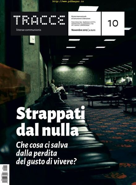 Tracce – Novembre 2019 Cover