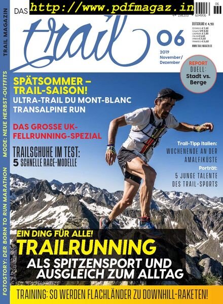 Trail Magazin – November-Dezember 2019 Cover