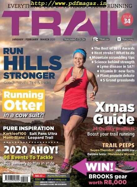 Trail South Africa – January 2020 Cover