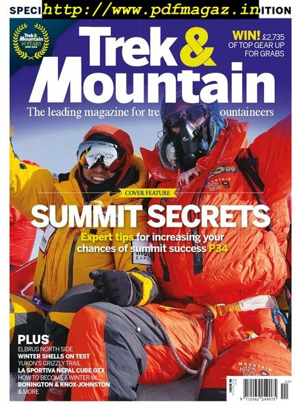 Trek & Mountain – Issue 95 – November-December 2019 Cover