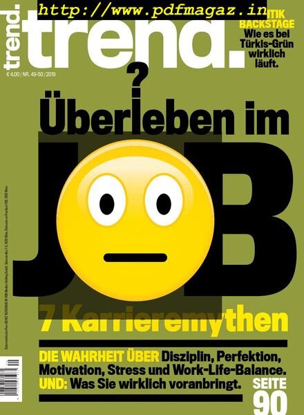trend – 06. Dezember 2019 Cover
