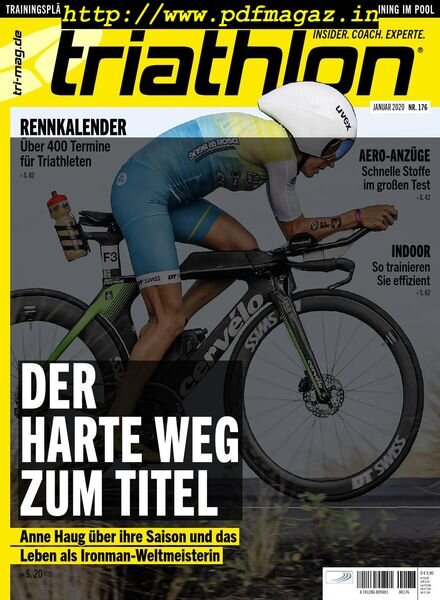 Triathlon Germany – Januar 2020 Cover