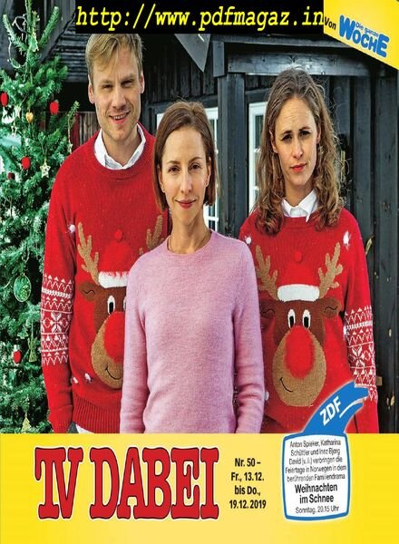 TV Dabei – 11 Dezember 2019 Cover