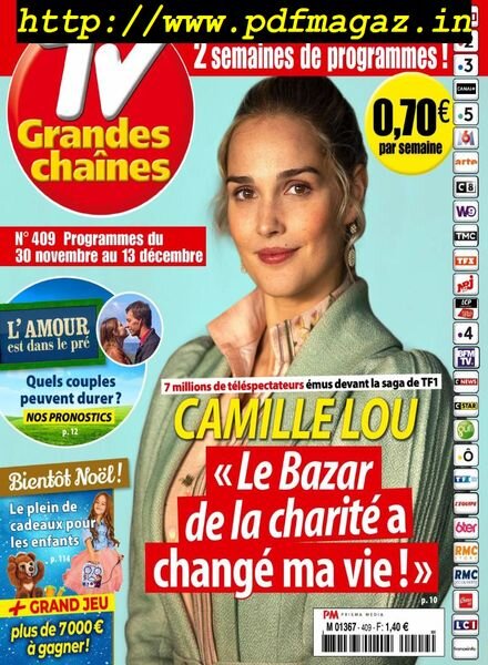 TV Grandes chaines – 30 Novembre 2019 Cover