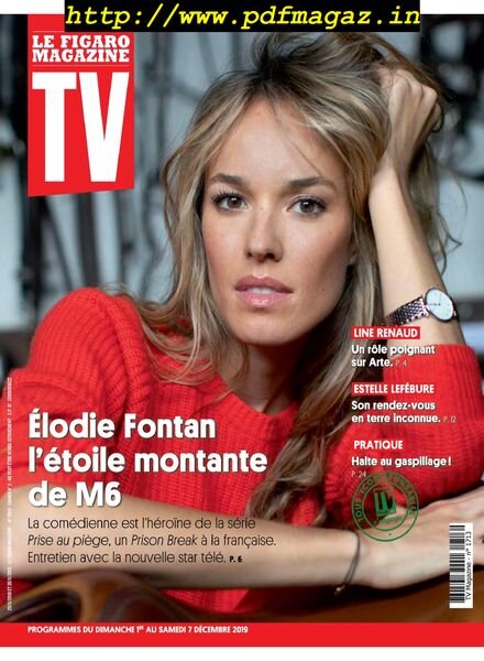 TV Magazine – 1er Decembre 2019 Cover