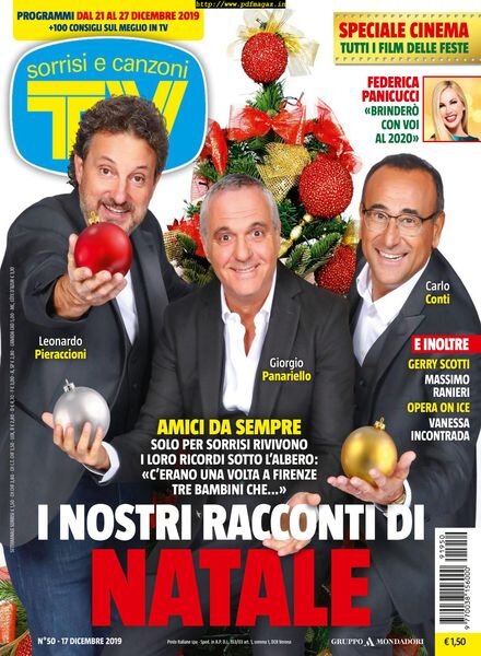 TV Sorrisi e Canzoni – 17 dicembre 2019 Cover
