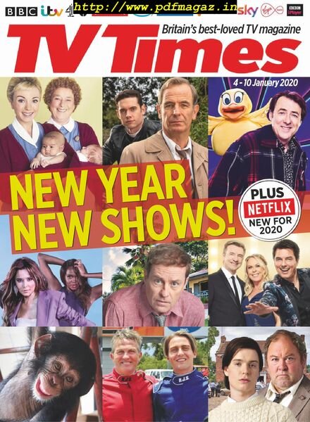 TV Times – 04 January 2020 Cover