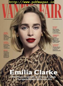 Vanity Fair Italia – 4 Dicembre 2019