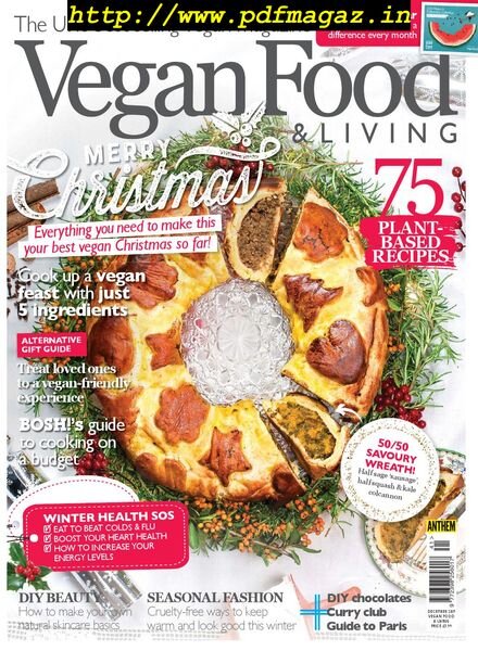 Vegan Food & Living – December 2019 Cover