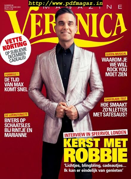 Veronica Magazine – 30 november 2019 Cover