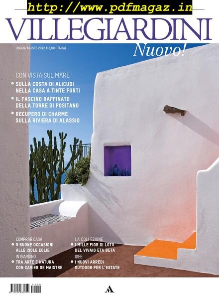 VilleGiardini – Agosto 2012 Cover