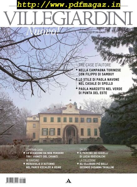 VilleGiardini – Dicembre 2012 Cover