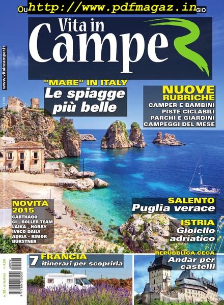 Vita In Camper – Luglio-Agosto 2014 Cover