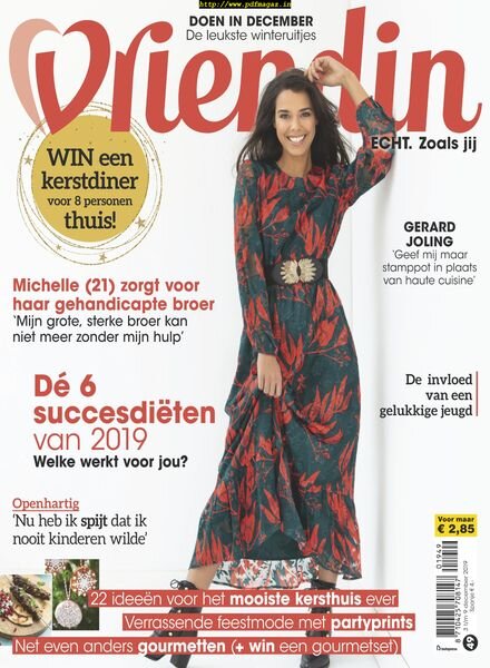 Vriendin – 04 december 2019 Cover