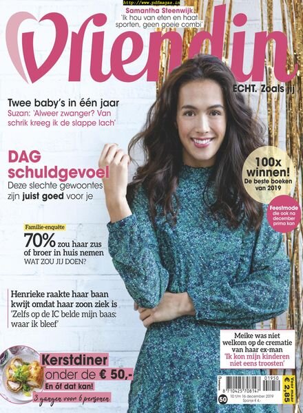 Vriendin – 11 december 2019 Cover