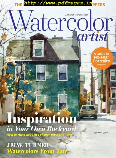 Watercolor Artist – February 2020 Cover