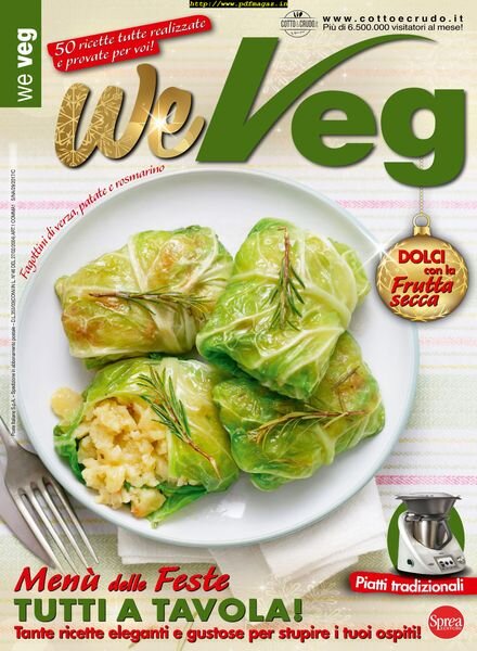 We Veg – dicembre 2019 Cover