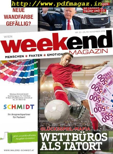 Weekend Magazin – 28 November 2019 Cover