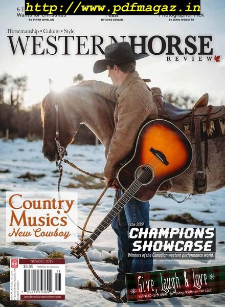 Western Horse Review – November-December 2019 Cover