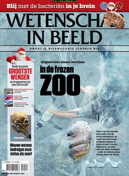 Wetenschap in Beeld – januari 2020 Cover