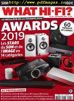 What Hi-Fi France – decembre 2019