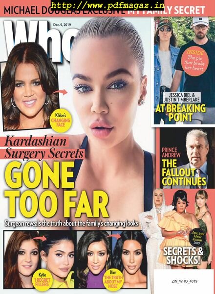 Who – December 21, 2019 Cover