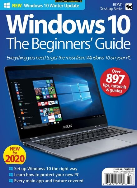 Windows 10 The Beginners’ Guide – November 2019 Cover