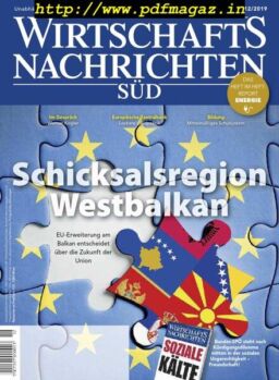 Wirtschaftsnachrichten Sud – Dezember 2019