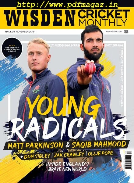 Wisden Cricket Monthly – November 2019 Cover