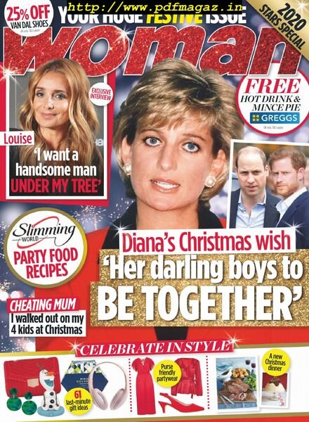 Woman UK – 09 December 2019 Cover