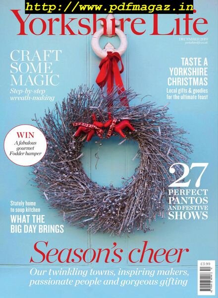 Yorkshire Life – December 2019 Cover