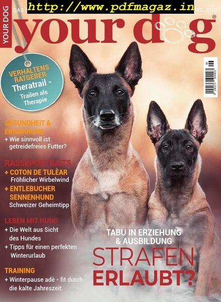Your Dog Austria – November-Dezember 2019 Cover