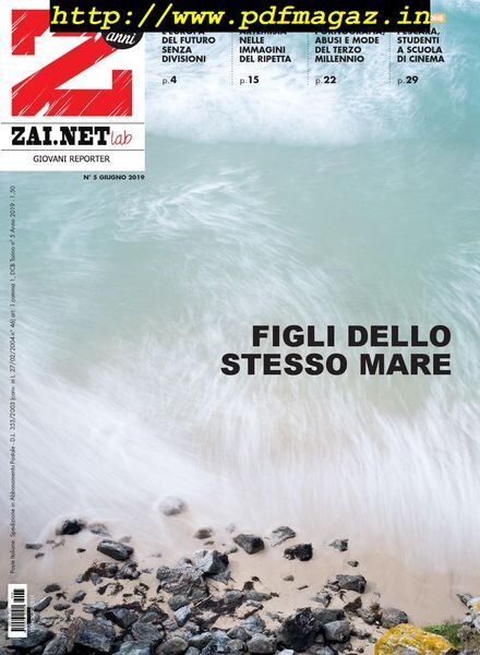 Zai.net Lab – Giugno 2019 Cover