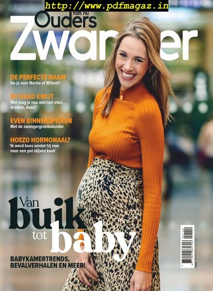 Zwanger door Ouders van Nu – januari 2020 Cover