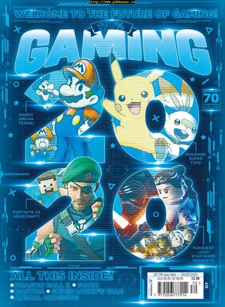 110% Gaming – Issue 70 – January 2020 Cover
