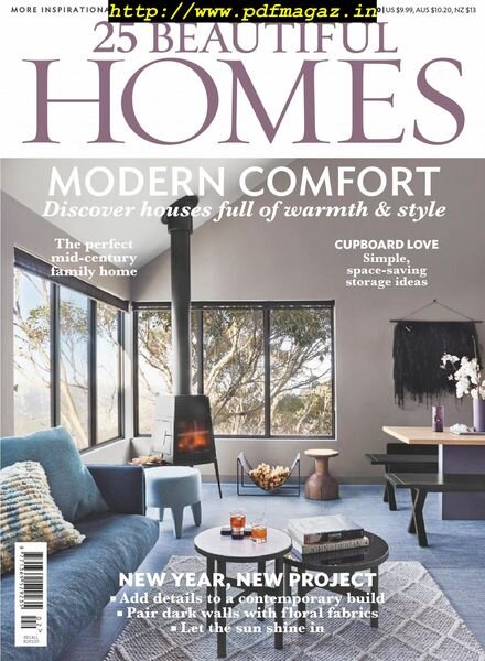 25 Beautiful Homes – February 2020 Cover
