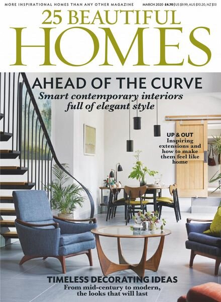 25 Beautiful Homes – March 2020 Cover