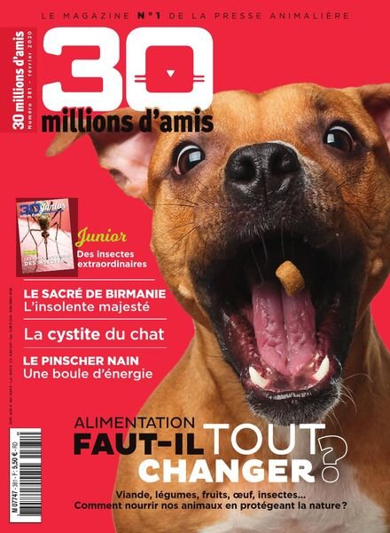 30 Millions d’Amis – fevrier 2020 Cover