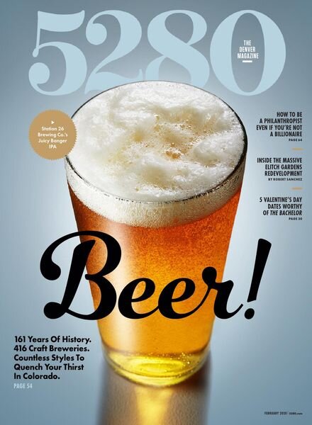 5280 Magazine – February 2020 Cover