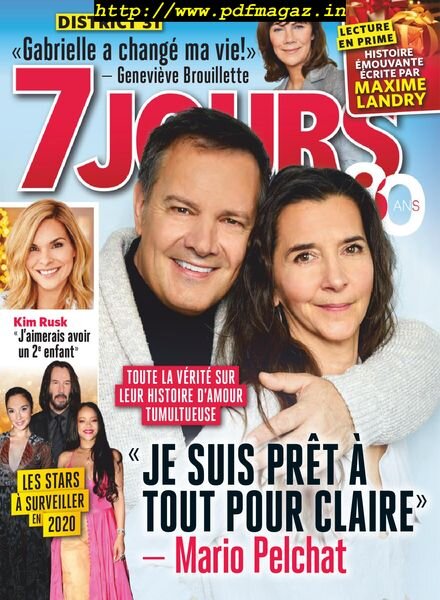 7 Jours – 03 janvier 2020 Cover