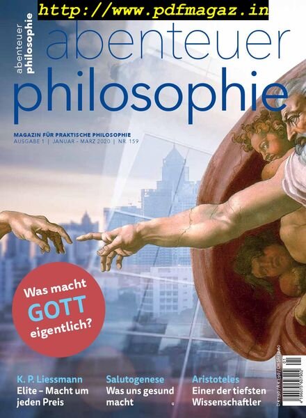 Abenteuer Philosophie – Januar-Marz 2020 Cover