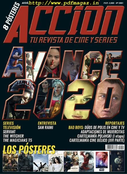 Accion Cine-Video – enero 2020 Cover
