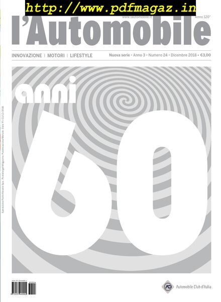 ACI l’Automobile – Dicembre 2018 Cover